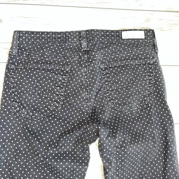 AG Adriano Goldschmied Polka Dot Jeans Size 26R - Picture 4 of 5